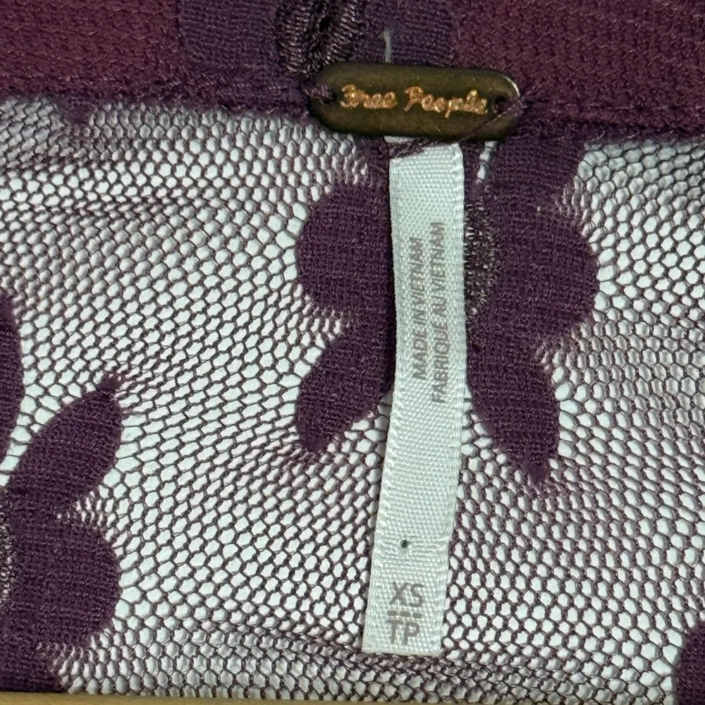 Free People Flowers Fields Mesh Button Up Shirt Size: XS - Picture 7 of 14